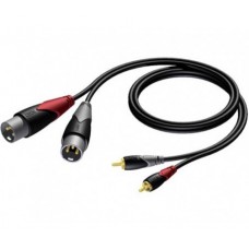 Laidas 2XLR - 2RCA (K-K) 3m Procab 